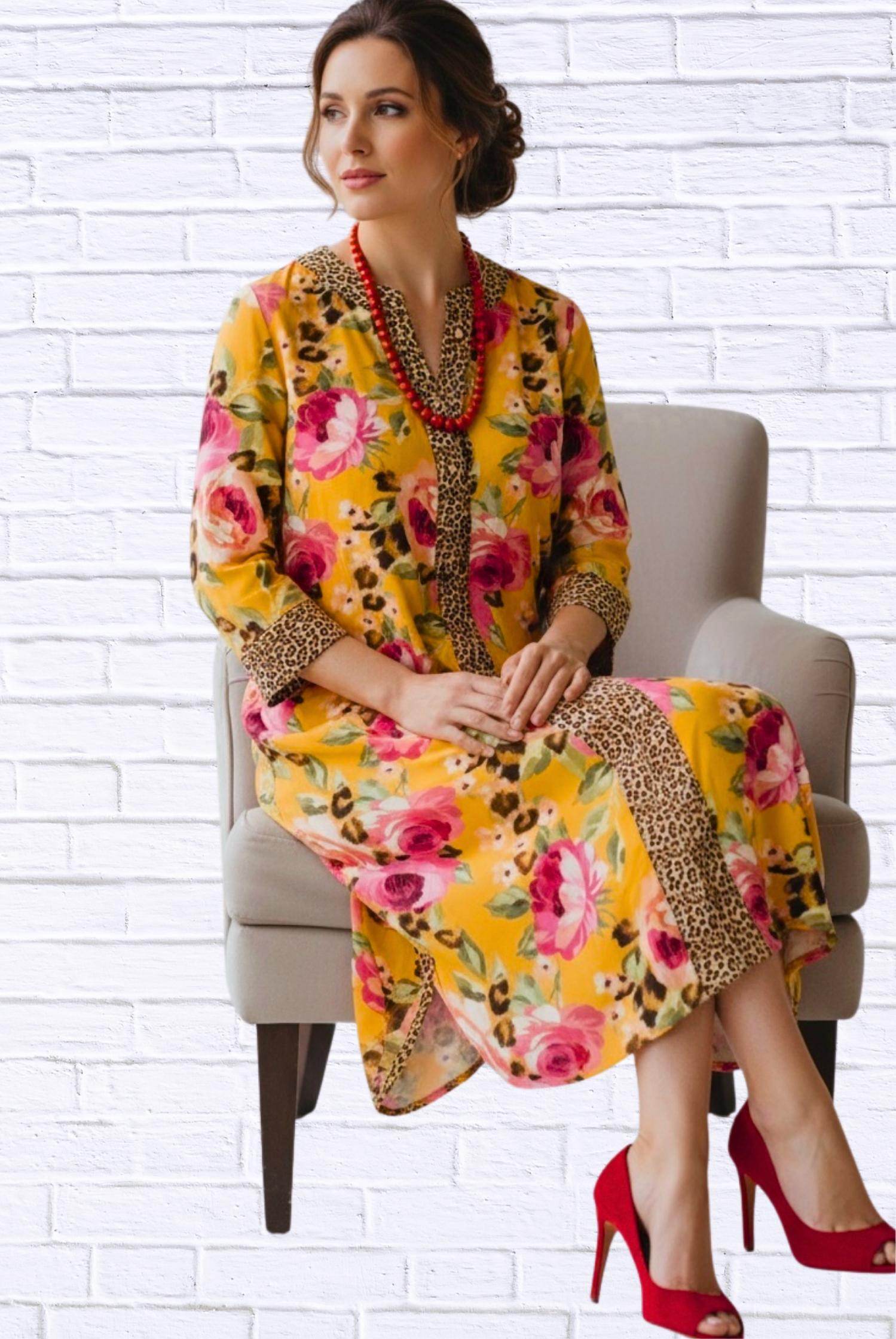 Calypso - Demi Shirt Midi Dress - Rack Hunt -