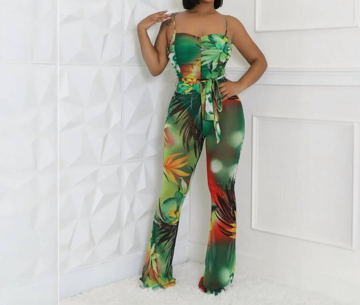 Tropical Glow Jumpsuit