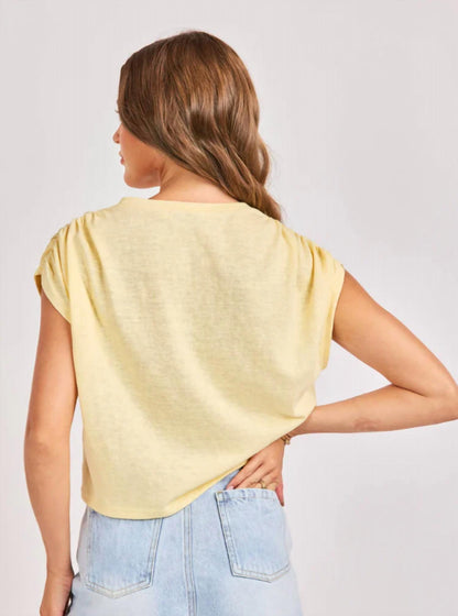 Warmth Gathered Shoulder Top