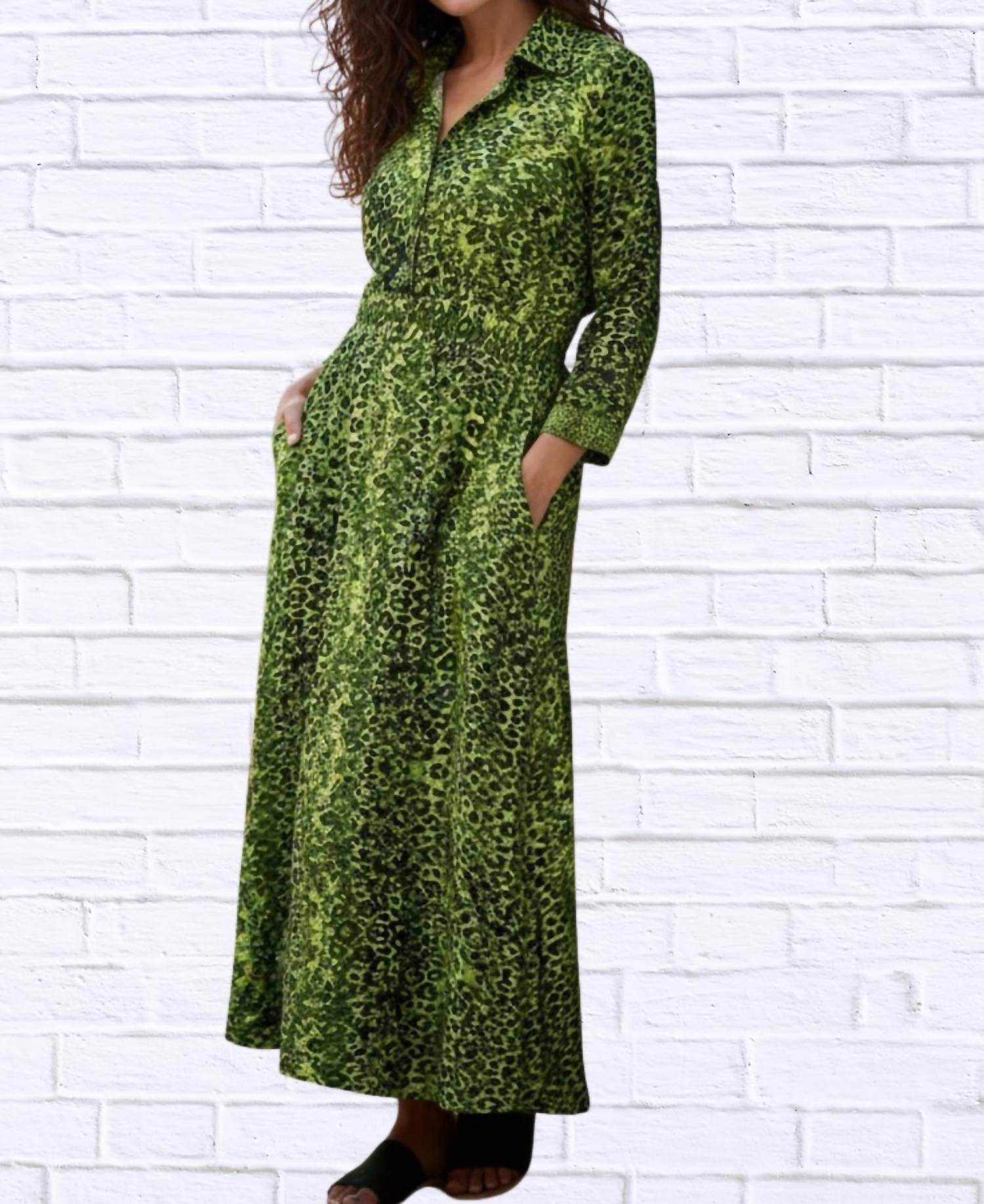 Calypso - Leopard Wrap Dress - Rack Hunt -