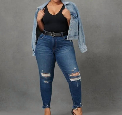 Curve Love High Rise Skinny Jeans