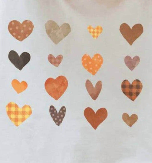 Tultex Apparel - Girl's Plaid Heart Grid T-shirt - Rack Hunt -