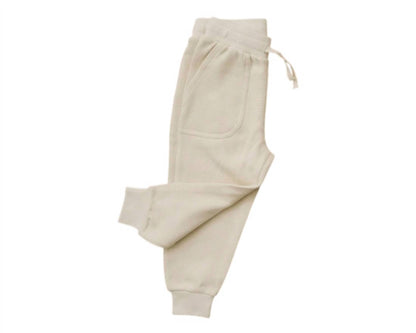 Kid's Frost Organic Waffle Knit Jogger Pants