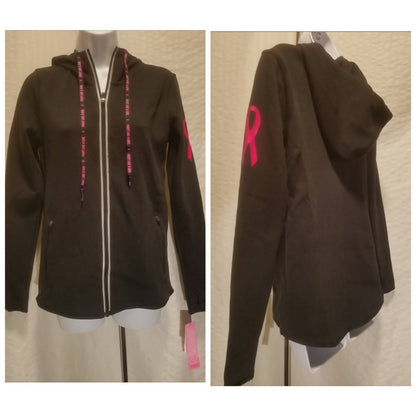 Women's Printed Long Sleeves Zip Up Hoodie