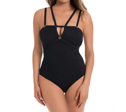 Amoressa - Double Strap One Piece Swimsuit - Rack Hunt