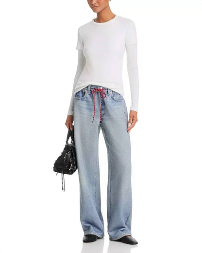 Miramar Terry Drawcord Wide Pants