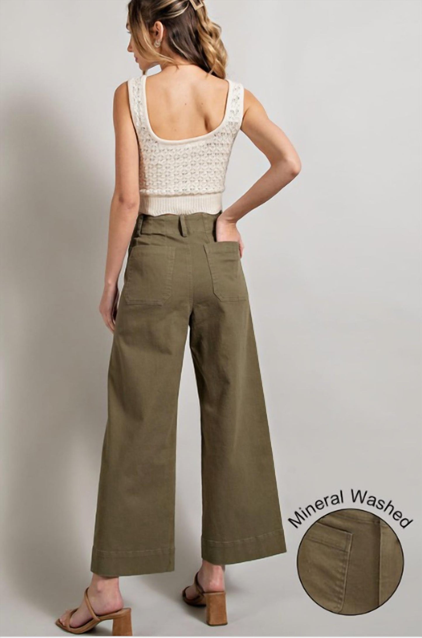 Soft Wide Leg Pants - Plus