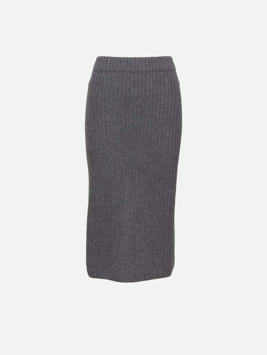 Ribbed Pencil Skirt