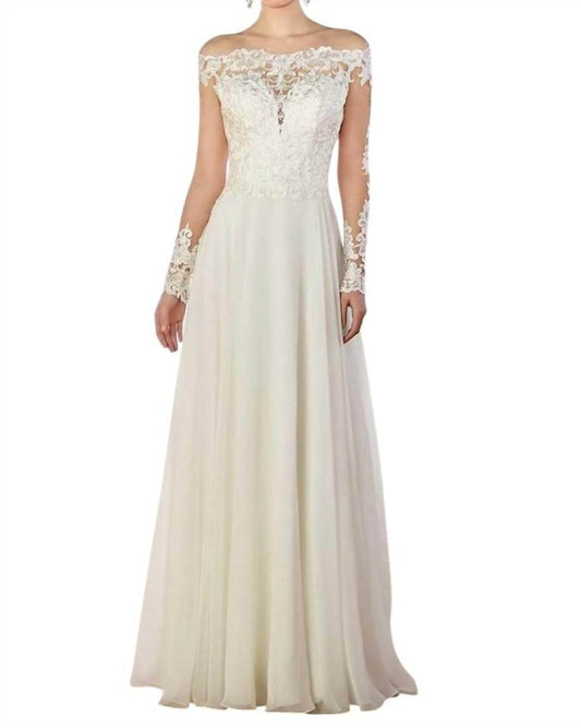 Essence of Australia - Off-the-Shoulder Wedding Dress - Rack Hunt -