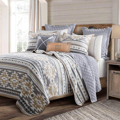 HiEnd Accents - Desert Sage Reversible Quilt Set - Rack Hunt