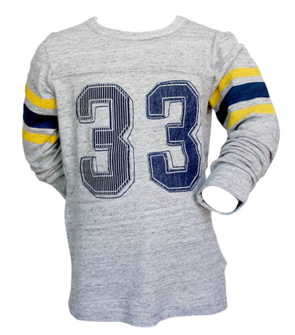 Kids Long Sleeve Number Jersey T-shirt