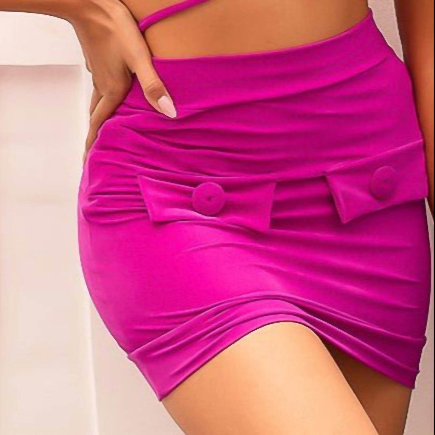 Acqua de Luxe - Glamour Mini Skirt - Rack Hunt -