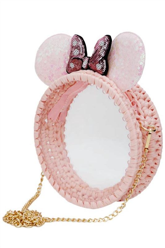 Women's Mouse Ears Clear Crossbody Bag