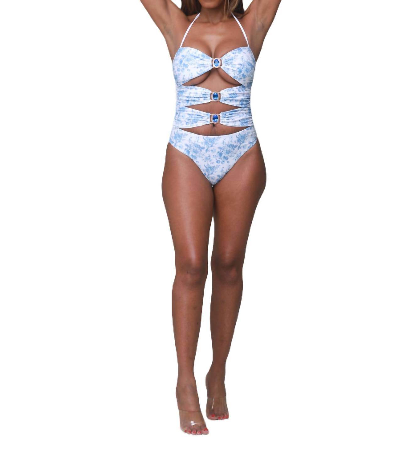 Porshia By Porshia Banks - Pilar Jeweled Monokini - Rack Hunt -