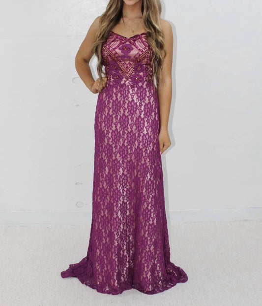 Juliet - Lace Mermaid Evening Gown - Rack Hunt -