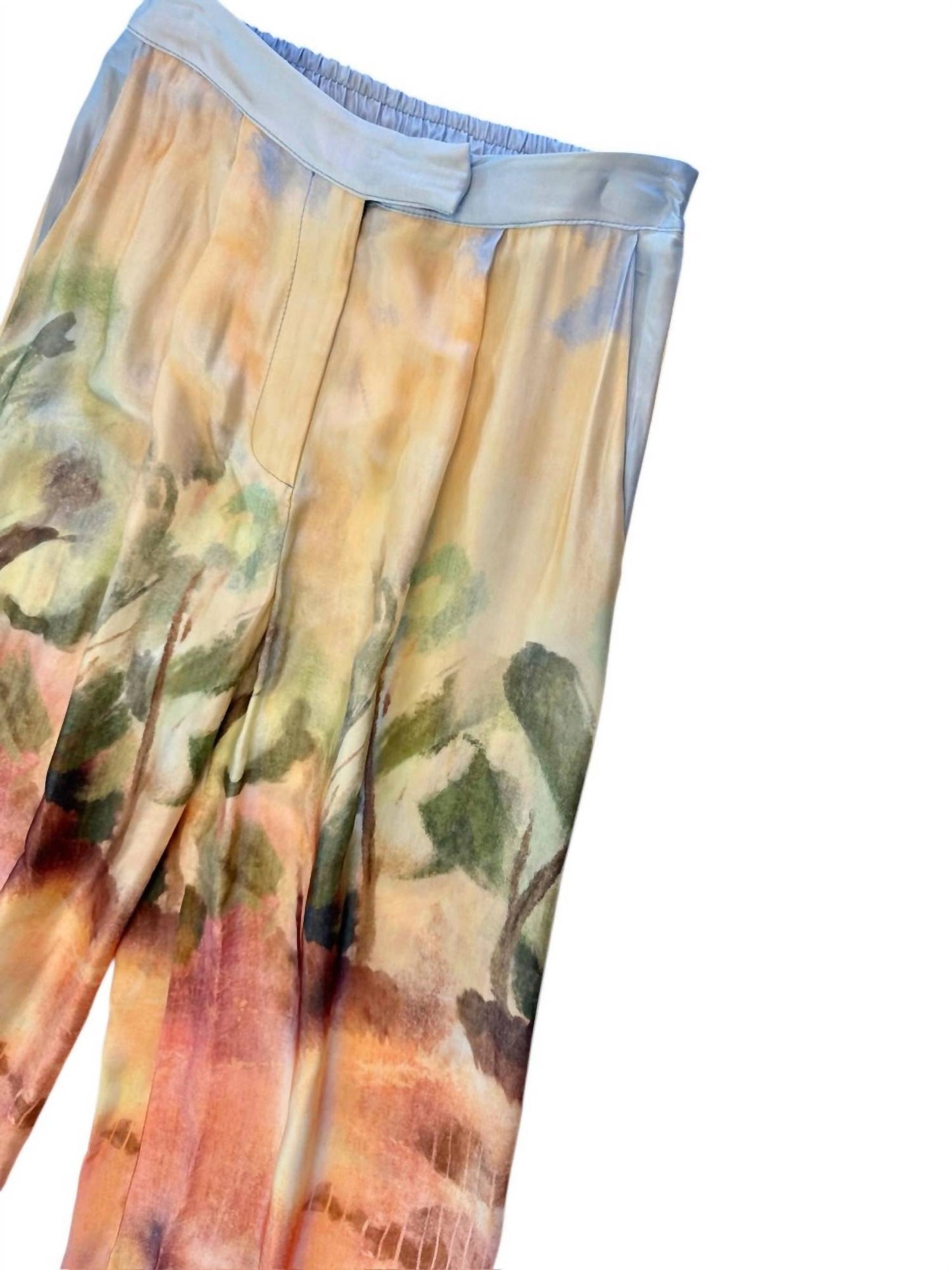Women's Printed Wide Leg Pants