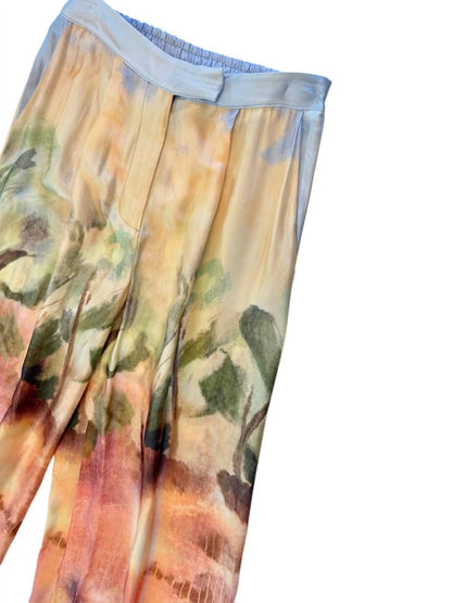 Women's Printed Wide Leg Pants