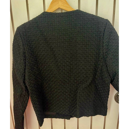 Long Sleeve Tweed Blazer