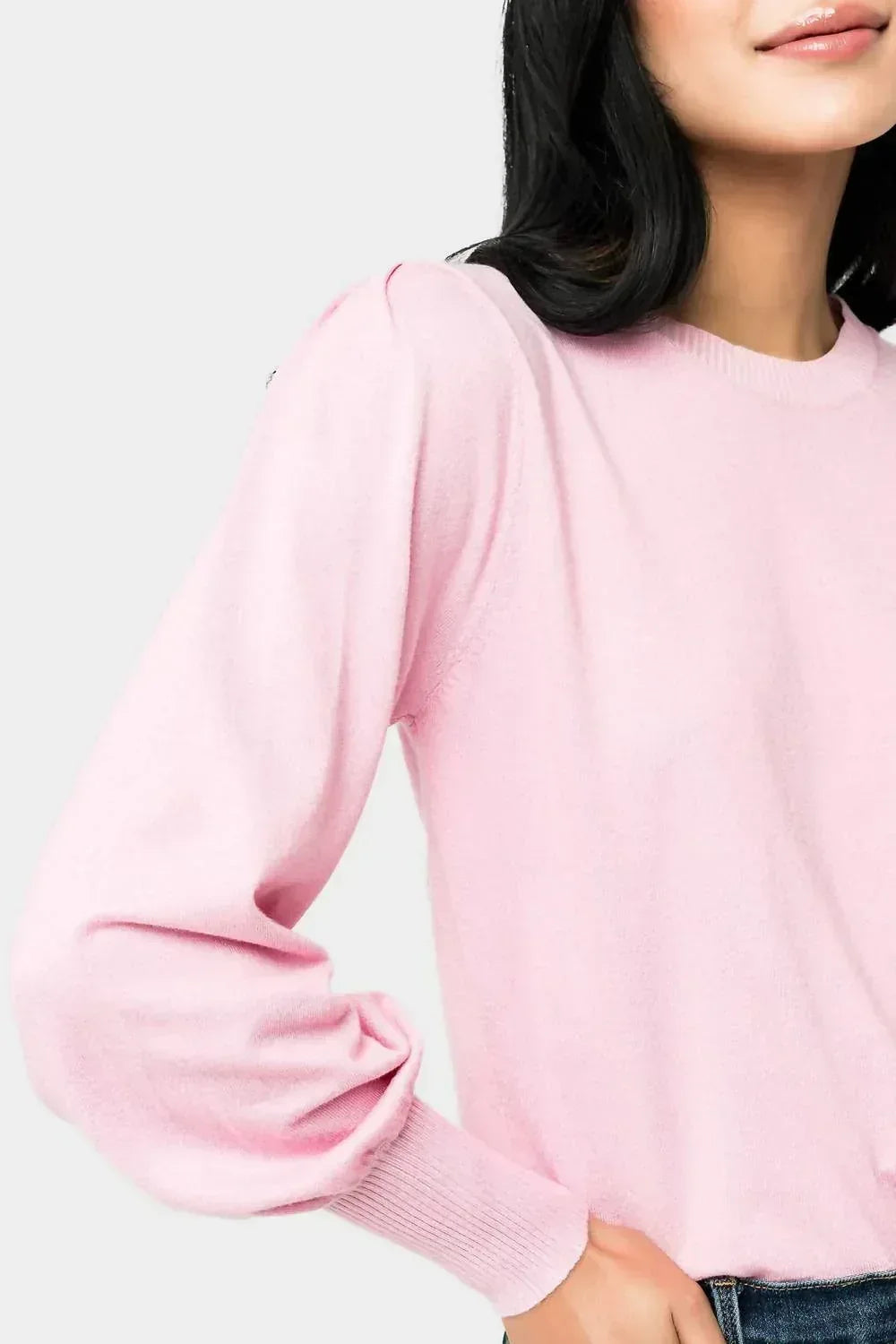 Gibsonlook - Essential Blouson Sleeve Sweater - Rack Hunt
