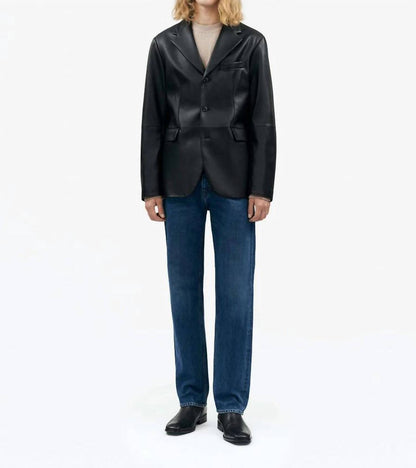 Jrue Leather Blazer