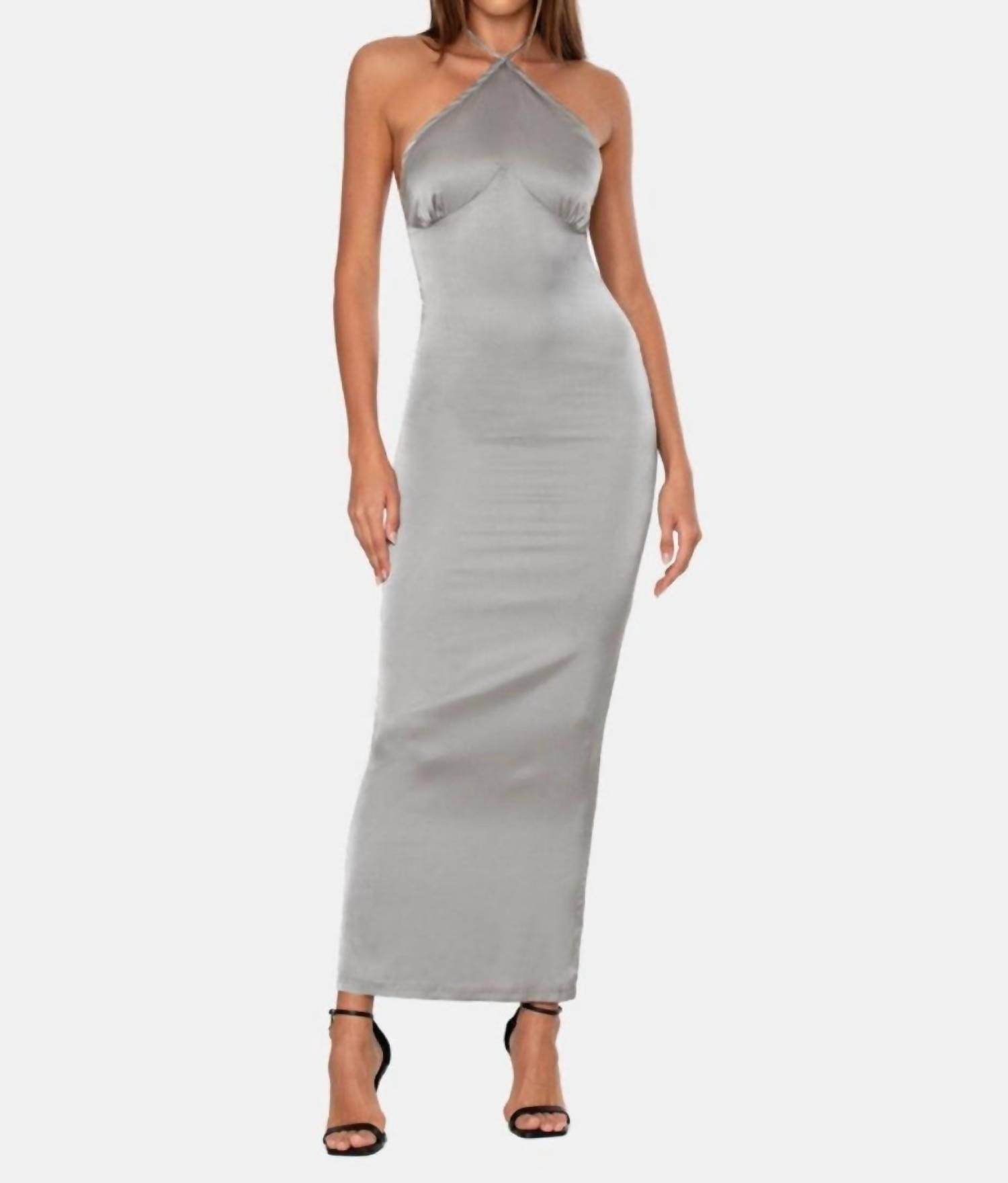 OW Collection - Saga Satin Maxi Dress - Rack Hunt