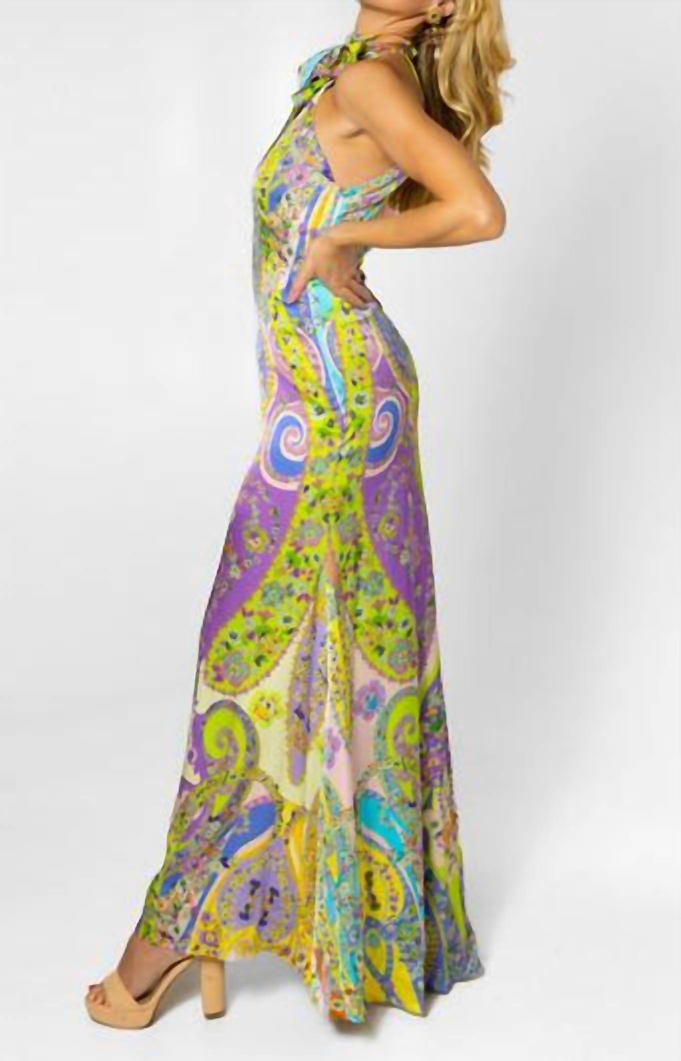 Trisha Paterson - Cosmic Maxi Dress - Rack Hunt