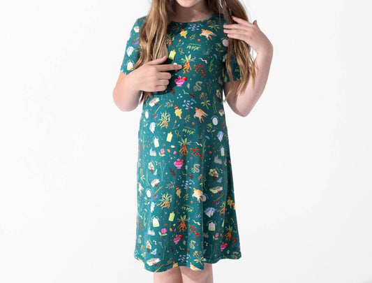 Mandrakes Potions And Herbs Bamboo Dress