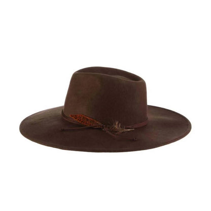 Women's Marin Big Brim Safari Wool Felt Hat