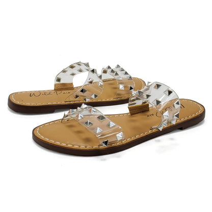 Women's Ginniev Double Band Slide Sandals