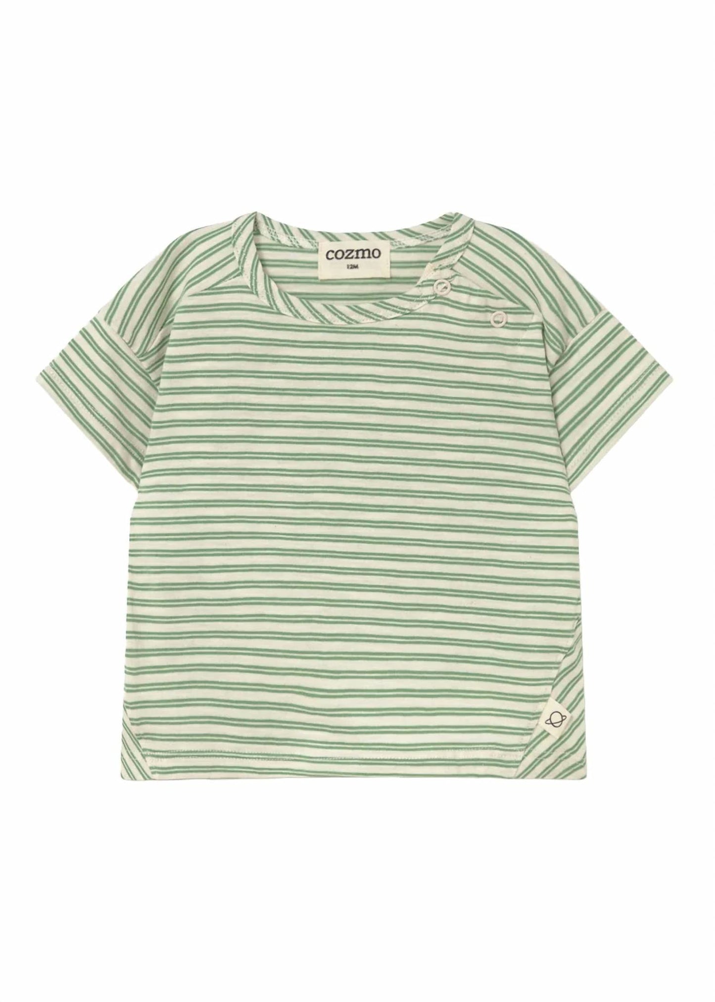 Toddler's Alan Striped Slub Tee