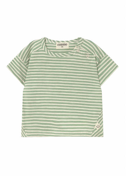 Toddler's Alan Striped Slub Tee