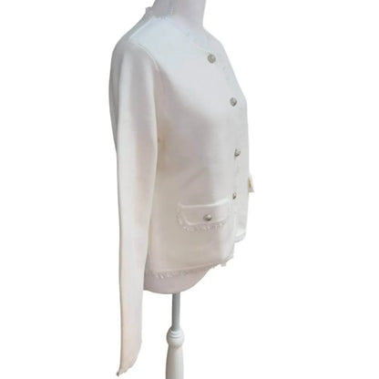 Miss Carla - Women's Fringe Edge Cardigan Jacket - Rack Hunt