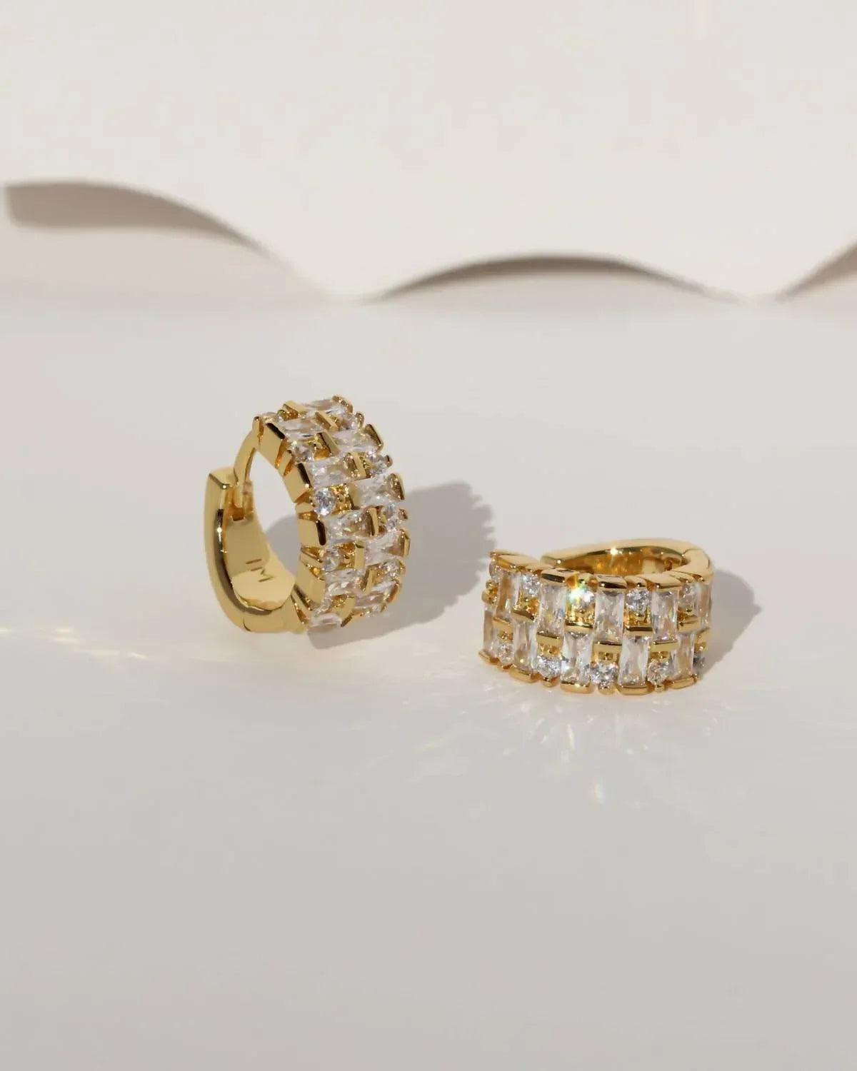 JACKIE MACK DESIGNS - Vega Huggies Earrings - Rack Hunt