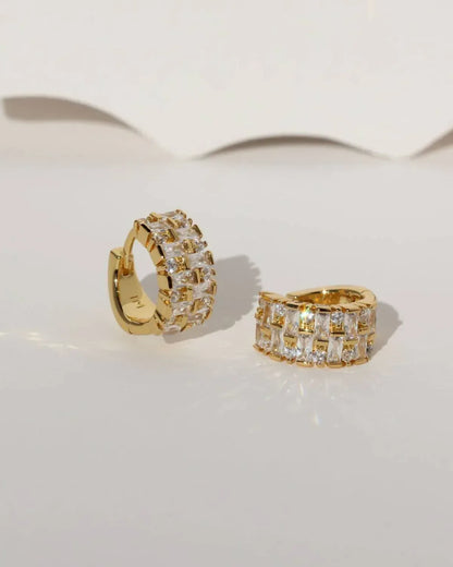 JACKIE MACK DESIGNS - Vega Huggies Earrings - Rack Hunt