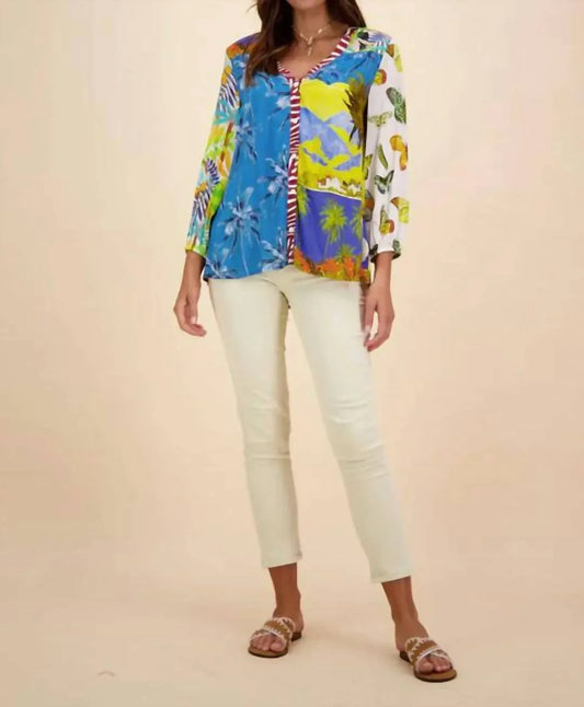 Rubyyaya - Celebration V-neck Shirt - Rack Hunt