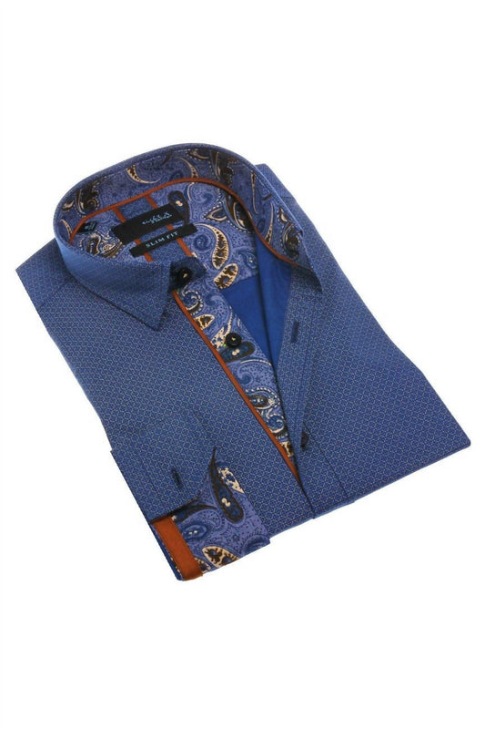 Button Down Shirt With Trim