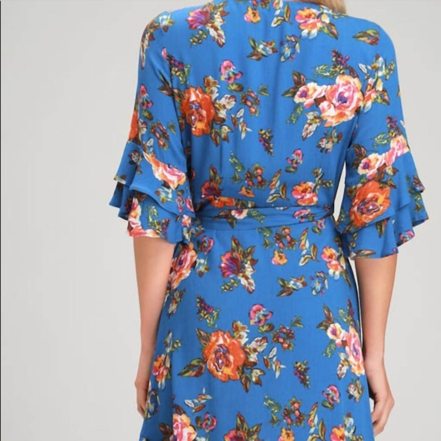 Coverstitch - Floral Wrap Dress - Rack Hunt -