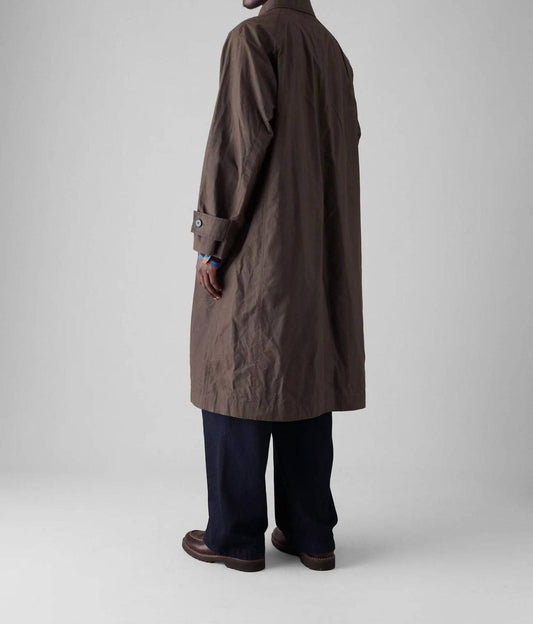 Waxed Cotton Trench Coat