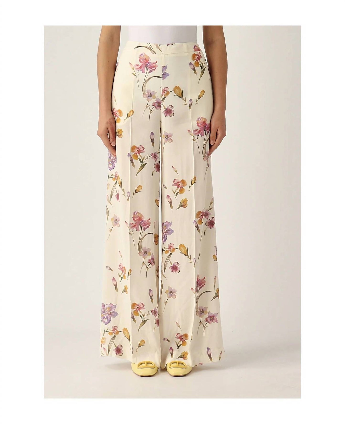 Crêpe de Chine trousers