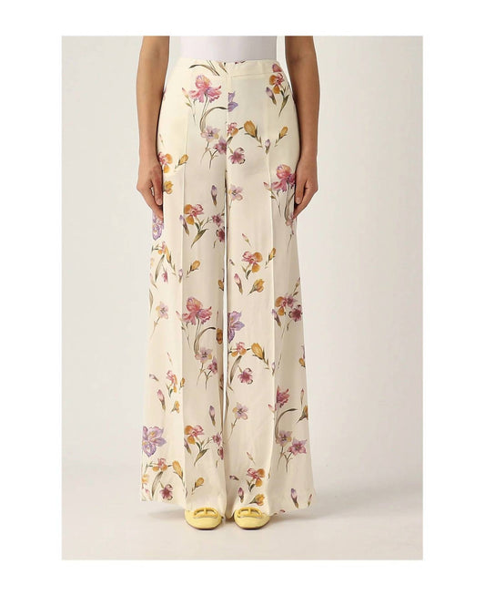 Crêpe de Chine trousers