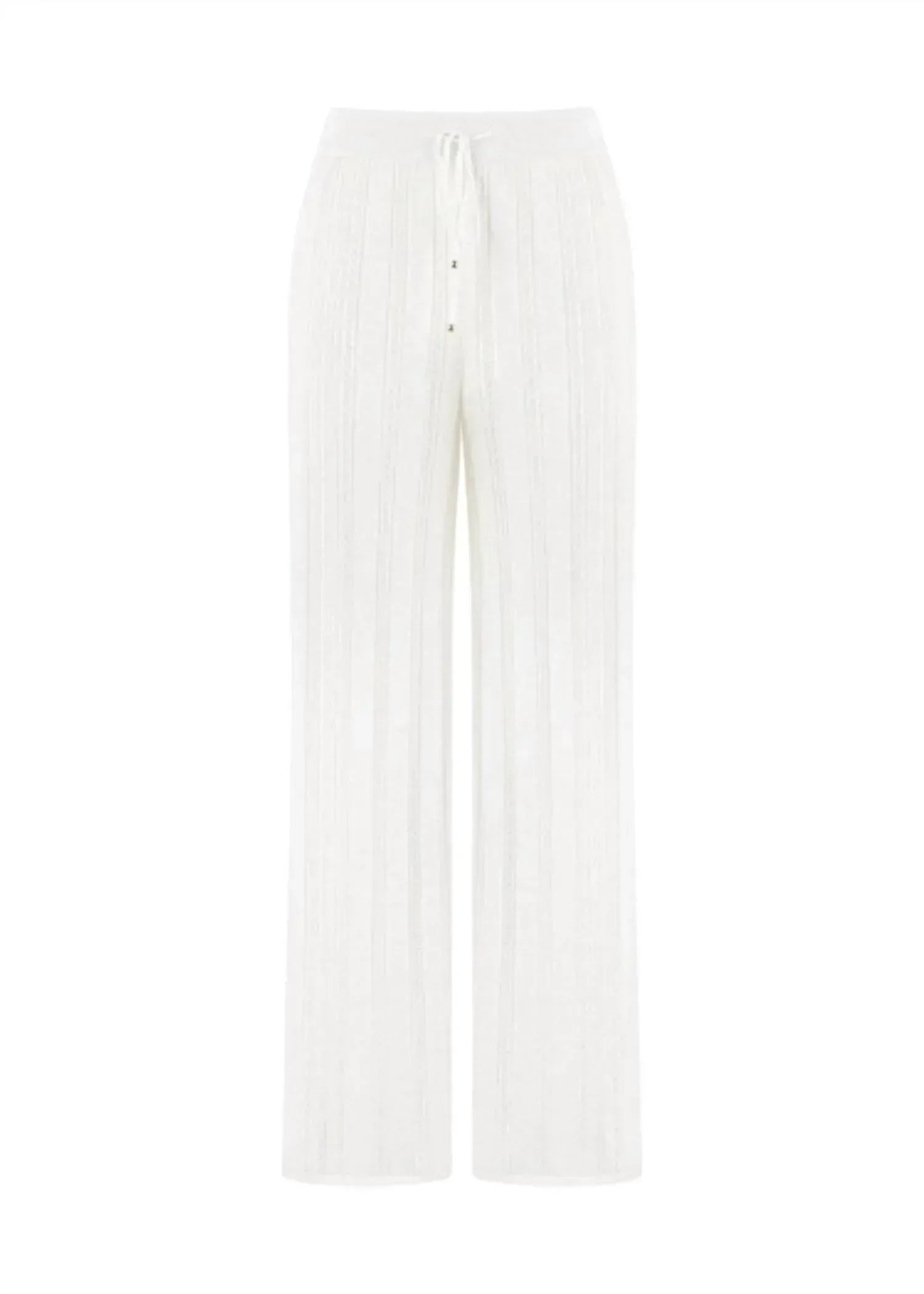 KNITSS - Haven Pointella Detail Knit Pants - Rack Hunt