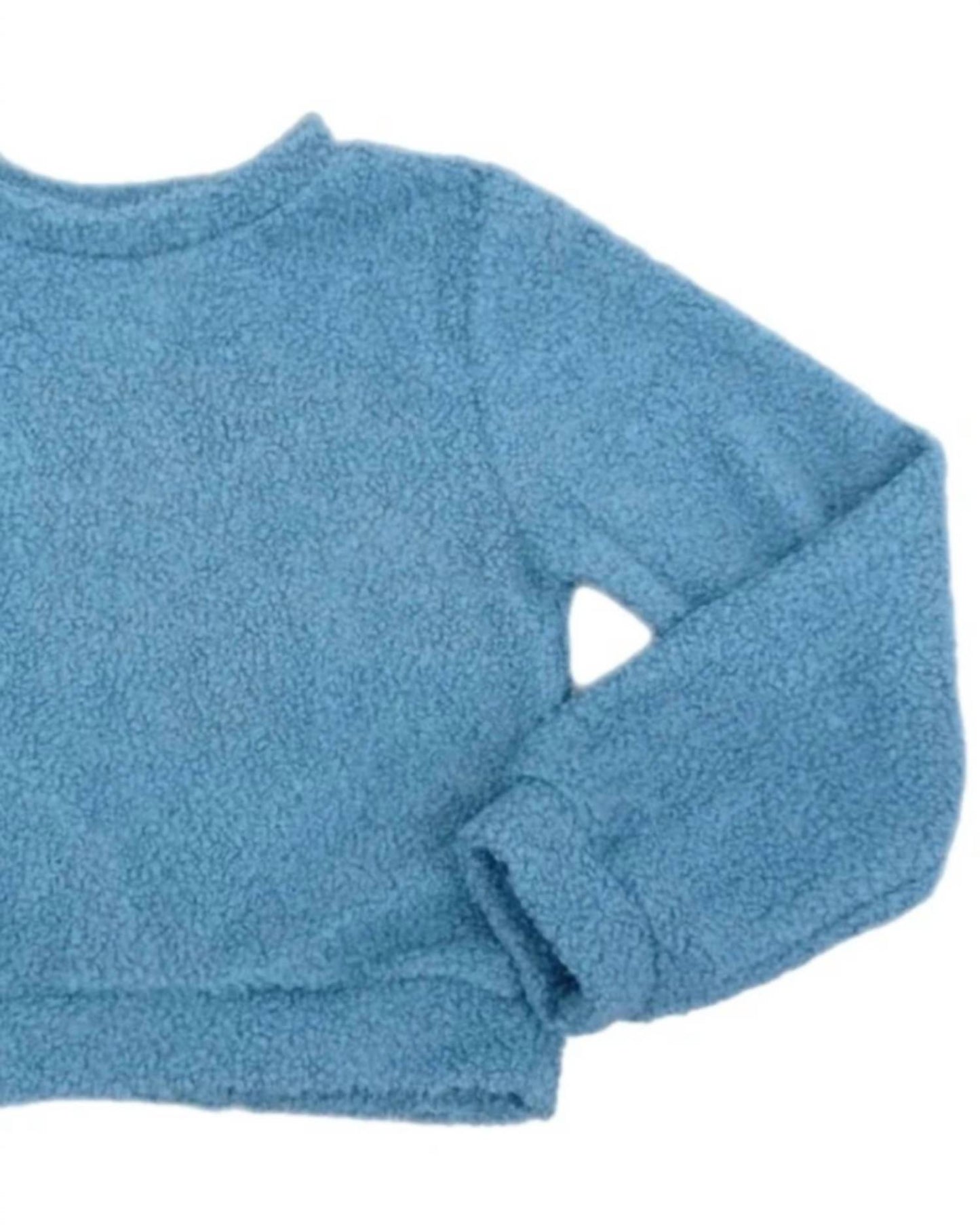 Girls Cozy Crewneck Sweatshirt