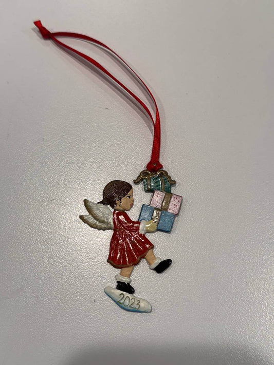 Wilhelm Schweizer - Christmas Delivery Angel Ornament - Rack Hunt -