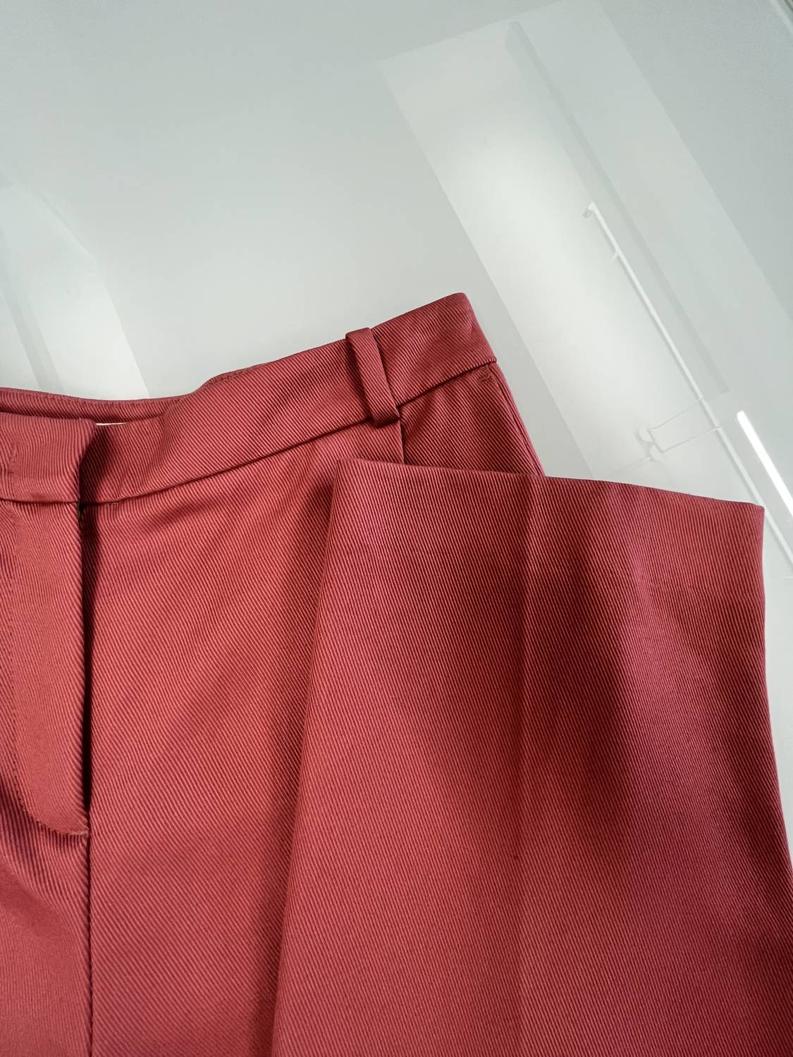 Straight Leg Trouser Pants