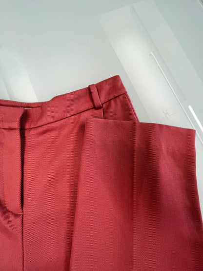 Straight Leg Trouser Pants