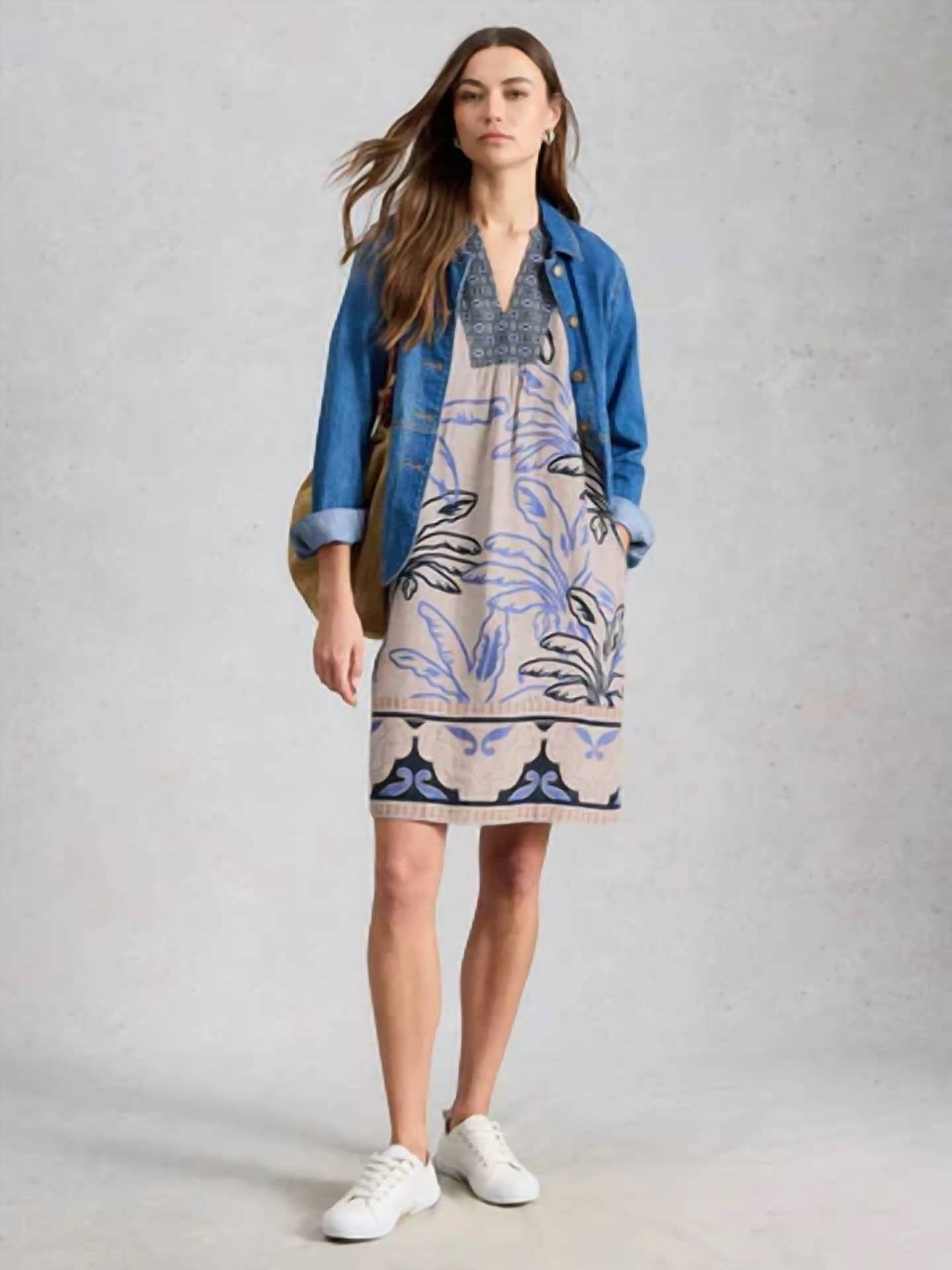 Ash Linen Mini Dress