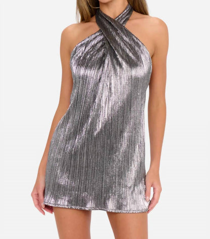 Jasmine Tie Mini Dress