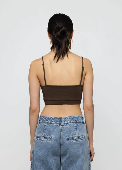 Twisted Front Cut Out Bralette