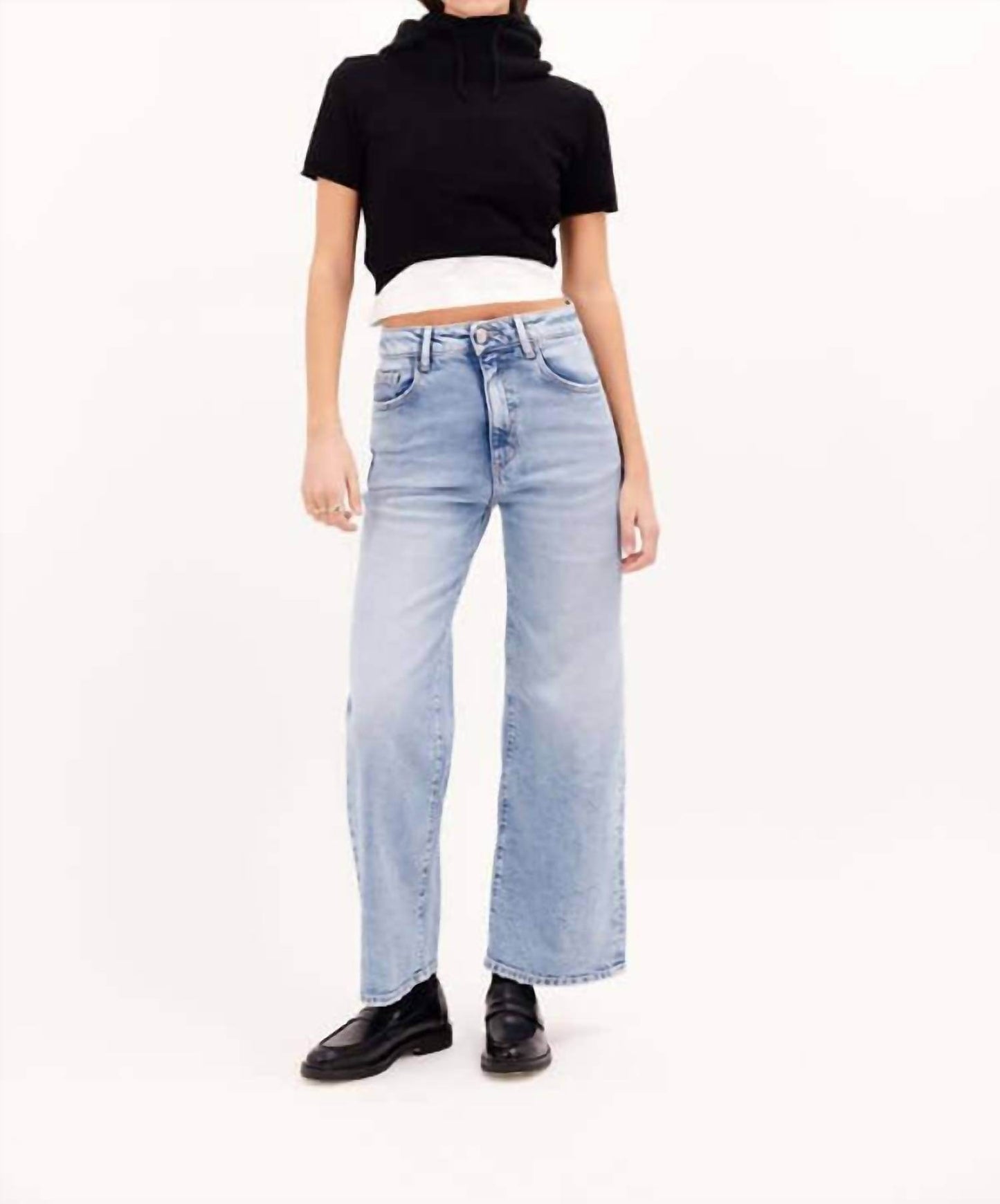 Icon Denim LA - Angie Cropped Flare Jean - Rack Hunt -