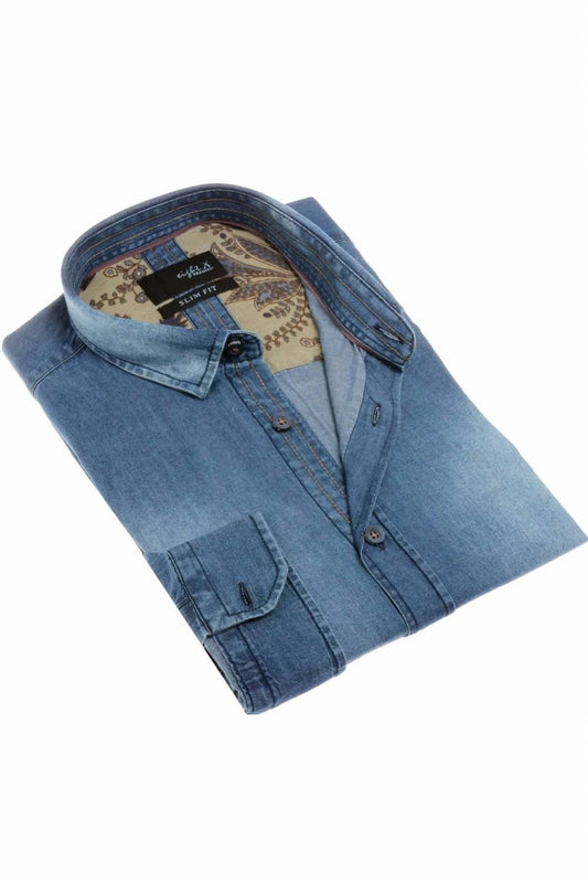 Button Down Denim Shirt